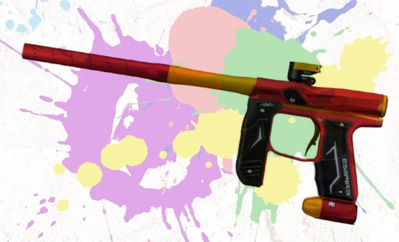 Electronic paintball gun types