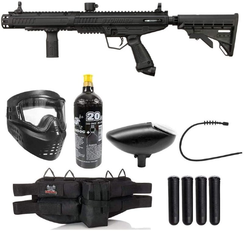 Tippmann Stormer best beginner paintball gun starter package